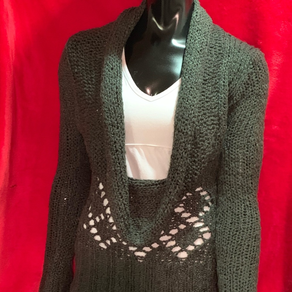 “52 Weekends” Low Cowl Neck Sweater  Size S   NWOT
